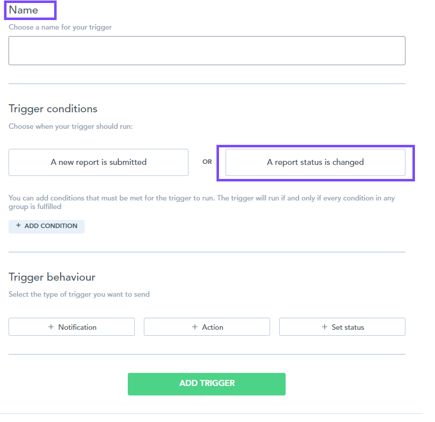 Task Scheduling, Triggers and Settings Zaptic